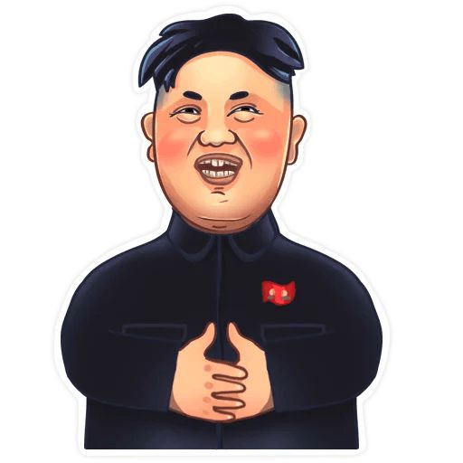 Sticker «Kim Jong-un-8»