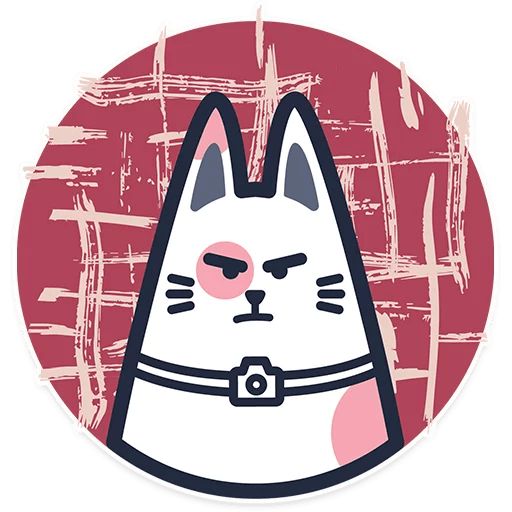 Sticker «Shutter the Cat-5»