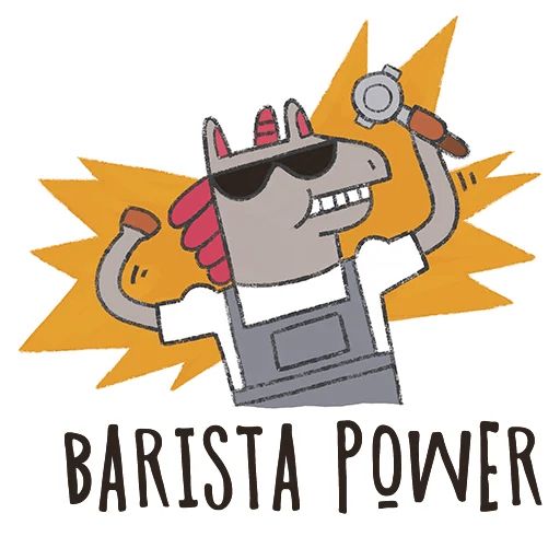 Sticker «Barista-2»