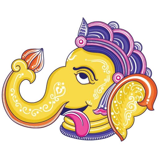 Sticker «Ganesha-1»