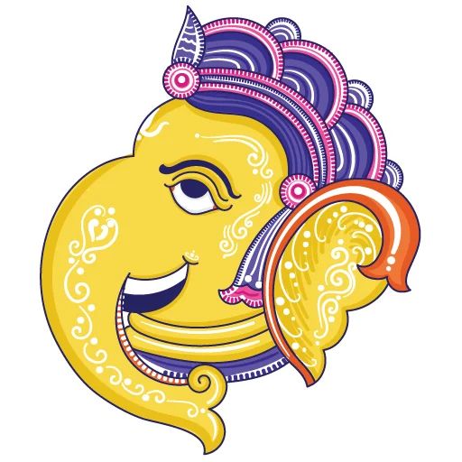 Sticker «Ganesha-11»