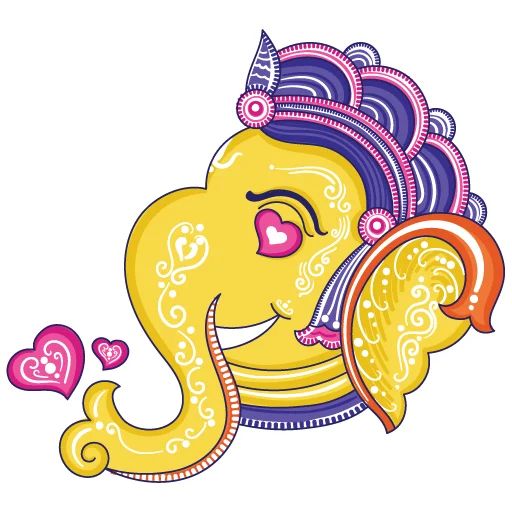 Sticker «Ganesha-4»