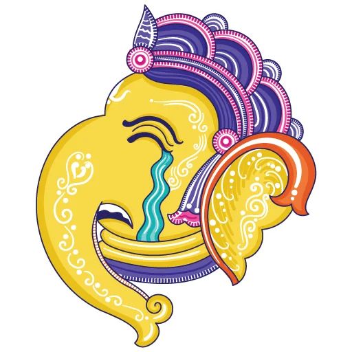 Sticker «Ganesha-9»