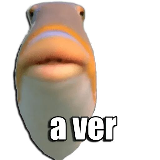 Sticker «Fish Meme-8»