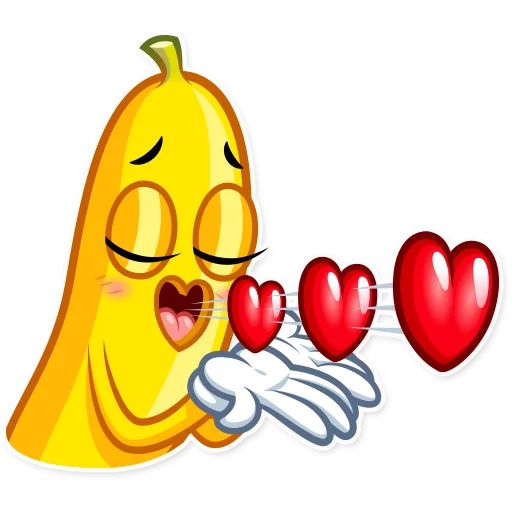 Sticker «Lovely Banana-2»