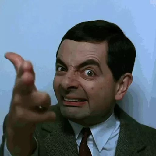 Sticker «Mr Bean-10»