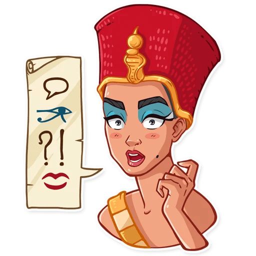 Sticker «Cleopatra-4»