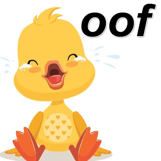 Sticker «English With Duck-2»