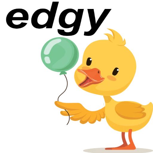 Sticker «English With Duck-5»