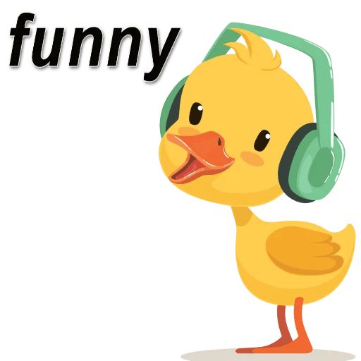 Sticker «English With Duck-9»