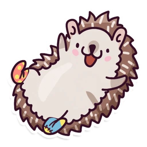 Sticker «Hedgehog-10»