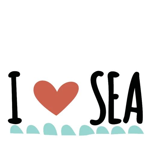 Sticker «❤ I love SEA-1»