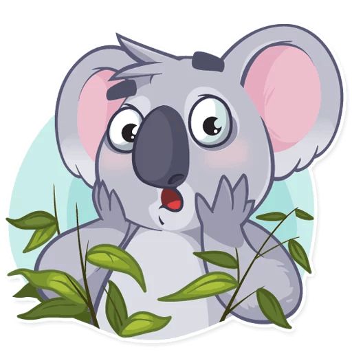 Sticker «Koala Chuck-5»
