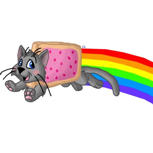 Sticker «Nyan Cat-12»