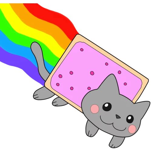Sticker «Nyan Cat-5»