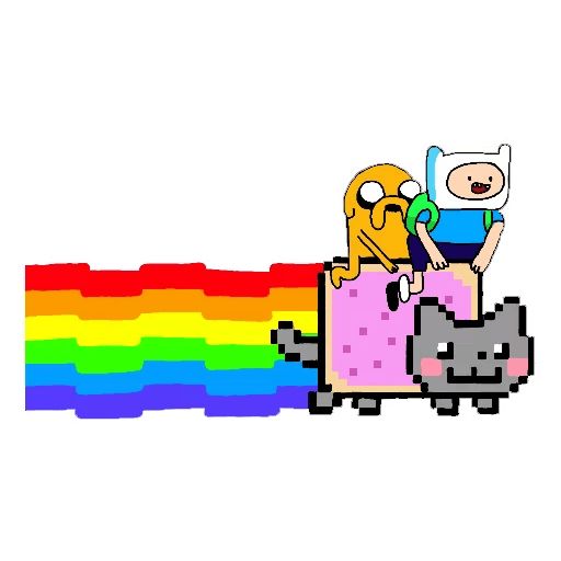 Sticker «Nyan Cat-6»