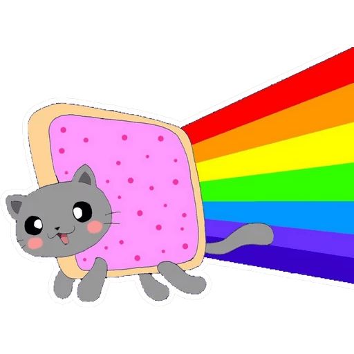 Sticker «Nyan Cat-7»