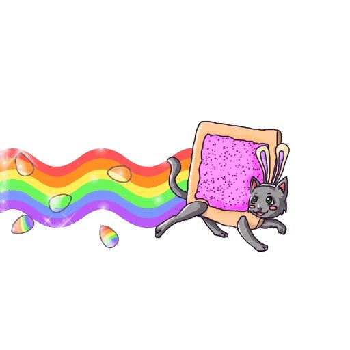 Sticker «Nyan Cat-8»