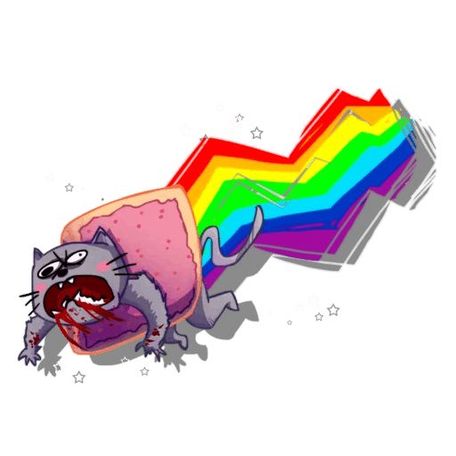 Sticker «Nyan Cat-9»