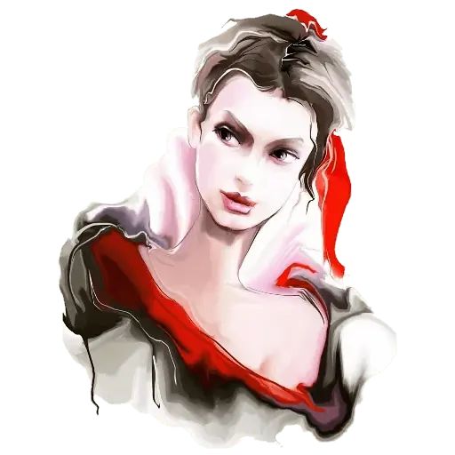 Sticker «Women art-2»