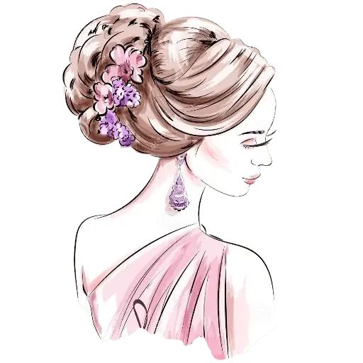 Sticker «Women art-9»