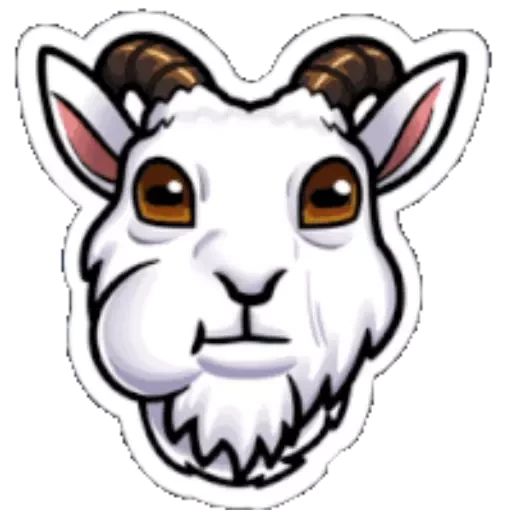 Sticker «Goats-1»