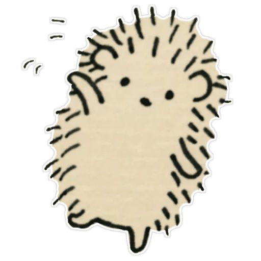 Sticker «Hedgehog Amulet-1»