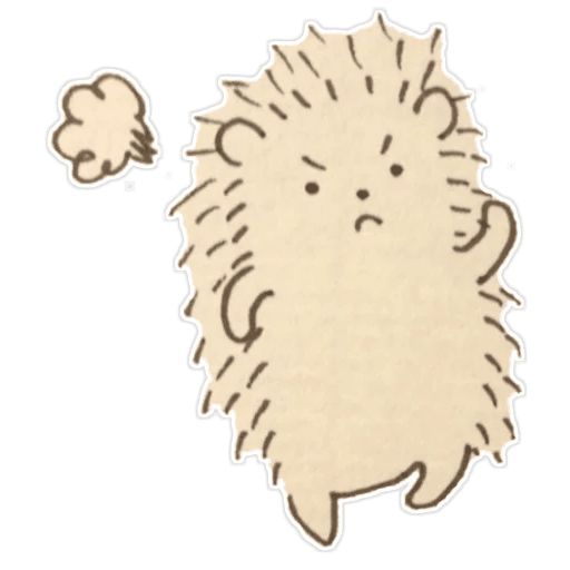 Sticker «Hedgehog Amulet-2»