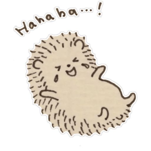 Sticker «Hedgehog Amulet-3»
