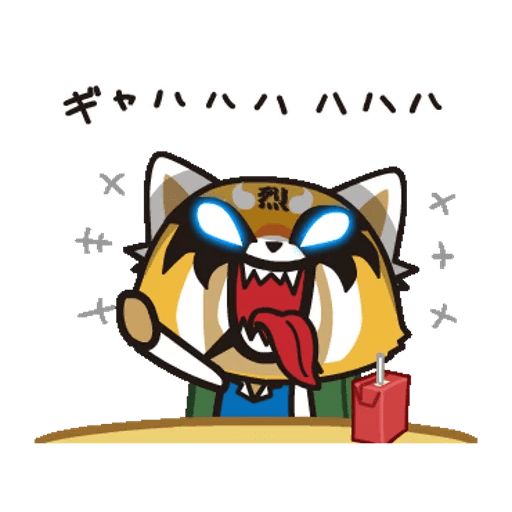 Sticker «Aggretsuko-11»