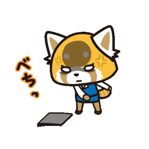 Sticker «Aggretsuko-12»