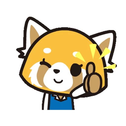 Sticker «Aggretsuko-2»