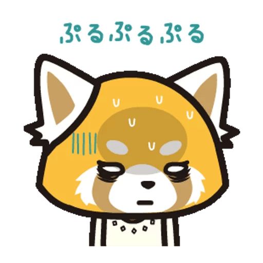 Sticker «Aggretsuko-9»