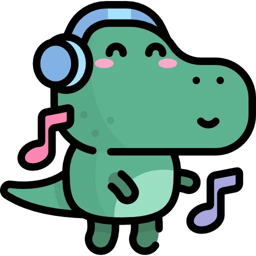 Sticker «Small Dino-10»