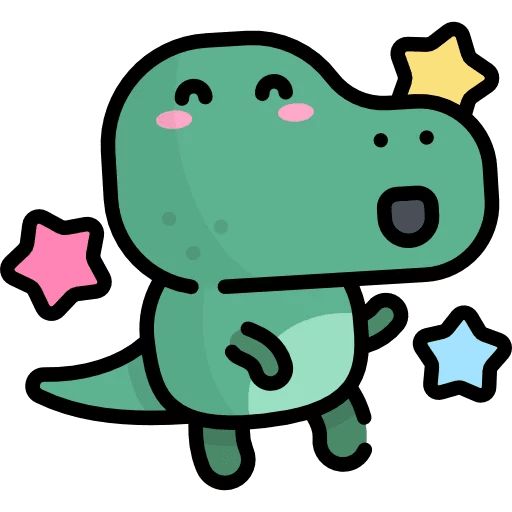 Sticker «Small Dino-2»