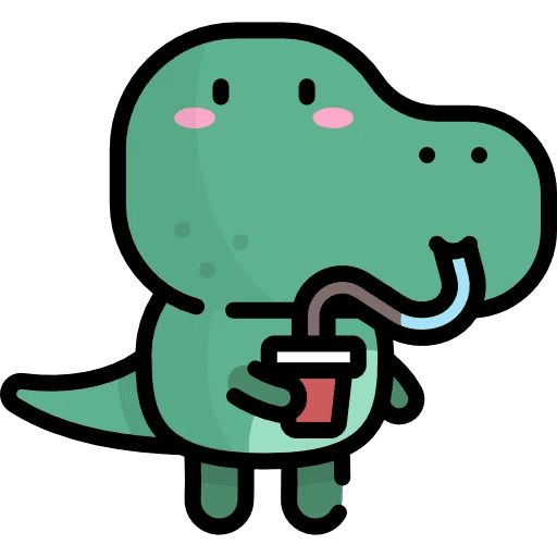 Sticker «Small Dino-9»