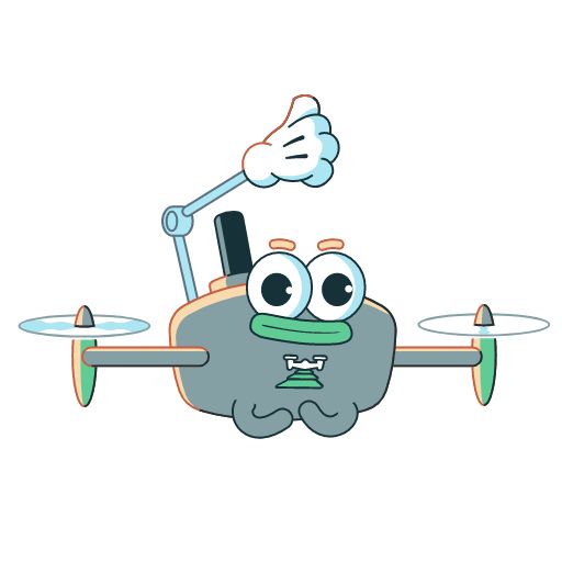 Sticker «Drone-2»