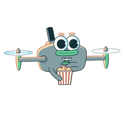 Sticker «Drone-6»