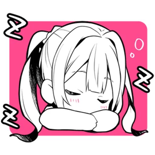 Sticker «Manga-chan-5»