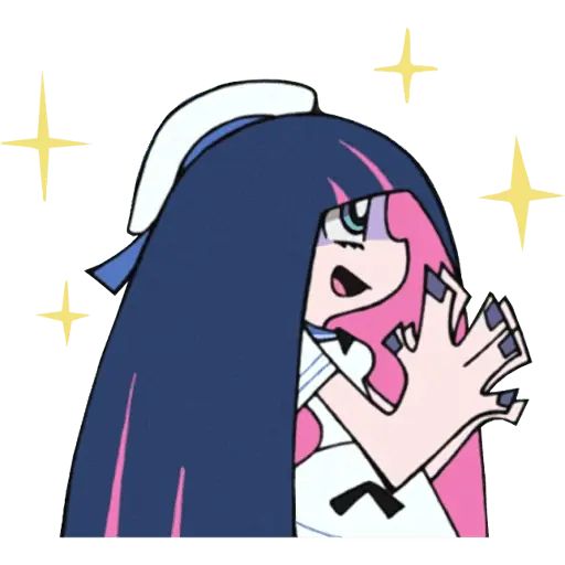 Sticker «Panty & Stocking with Garterbelt-4»