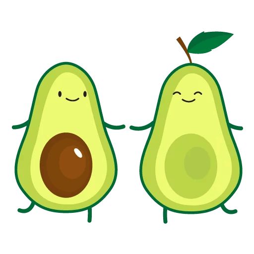 Sticker «avocado-2»