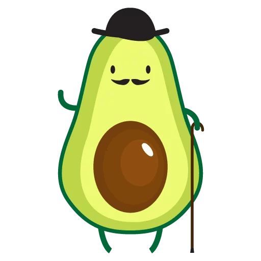 Sticker «avocado-4»
