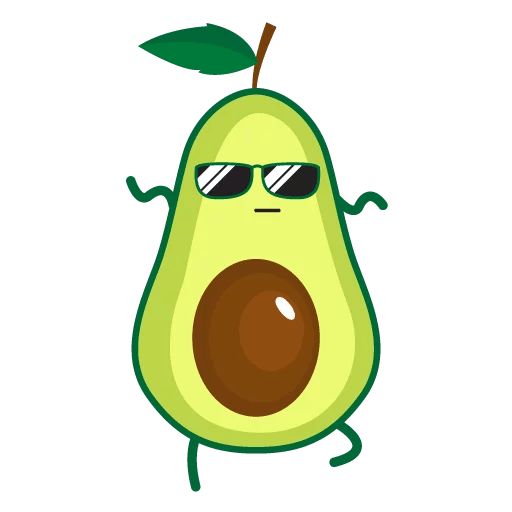 Sticker «avocado-6»