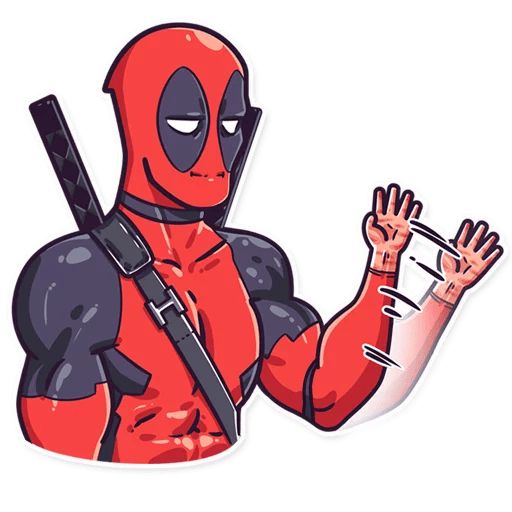 Sticker «Deadpool-3»