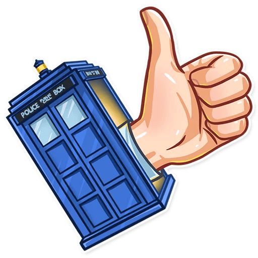 Sticker «Doctor Who-2»
