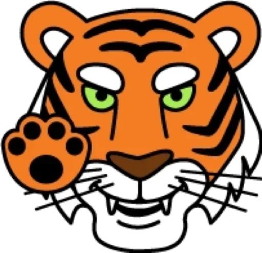 Sticker «Tiger-1»