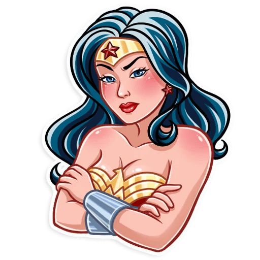 Sticker «Wonder Woman-11»