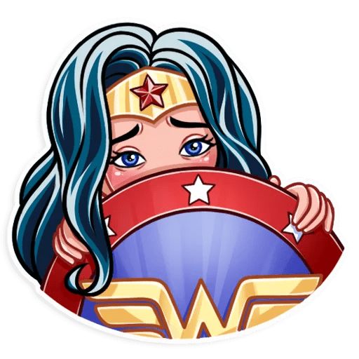 Sticker «Wonder Woman-12»