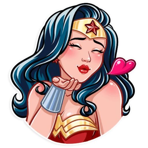 Sticker «Wonder Woman-2»