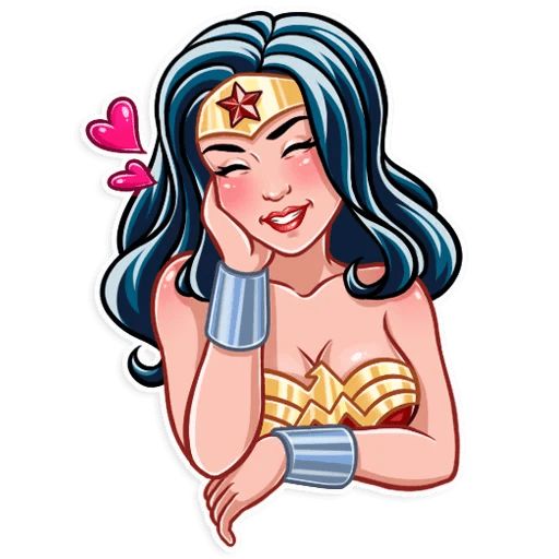 Sticker «Wonder Woman-5»